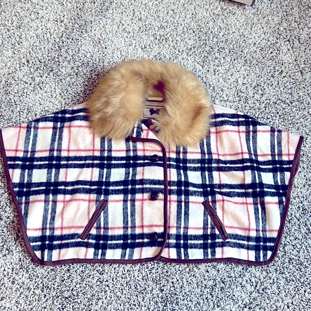 Never worn poncho